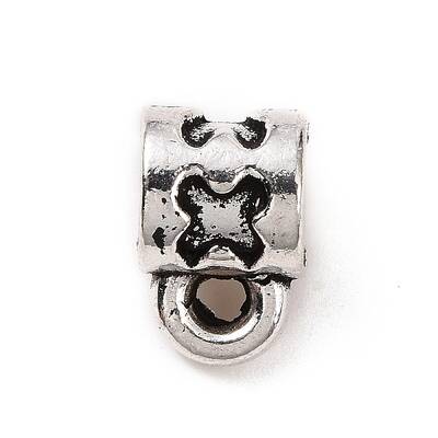 Tibetan Style Alloy Tube Bails