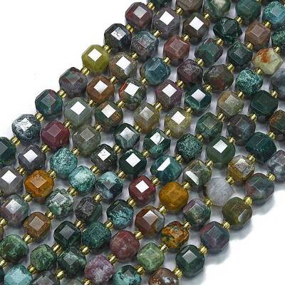 Natural Bloodstone Beads Strands