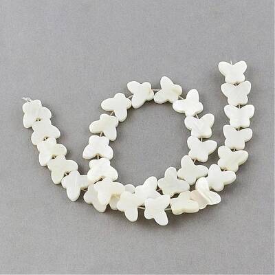 Natural Sea Shell Beads Strands