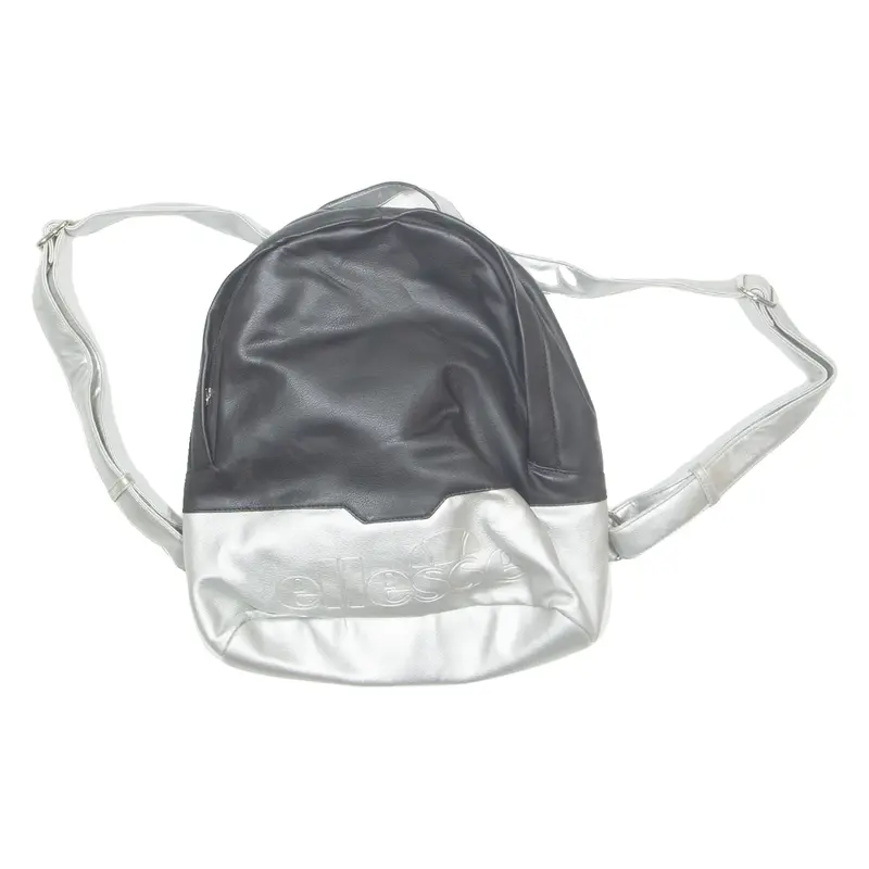 ELLESSE Womens Backpack Bag Black Leather