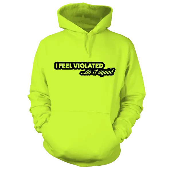 Violated - Safety Yellow Hoodie