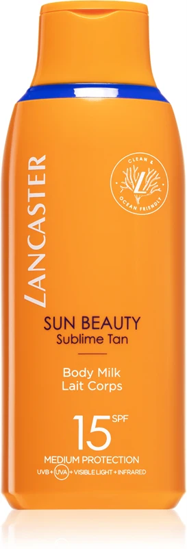 Lancaster Sun Beauty Body Milk SPF15 Sun Cream - 175ml