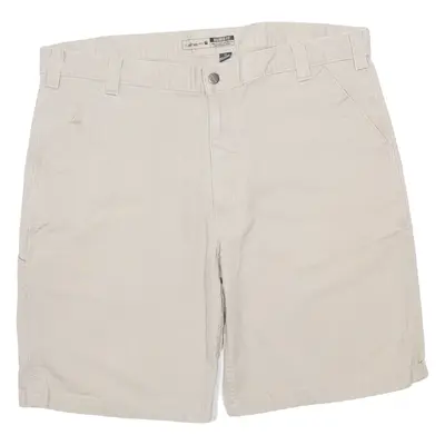 CARHARTT Mens Workwear Shorts Beige Relaxed XL W40