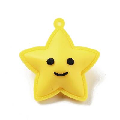 PVC Opaque Plastic Big Pendants