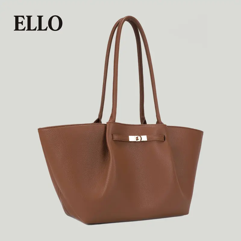 Live party Women's Large-Capacity Handbags 2025 New Solid Color Tote Bags Black Fashionable for Daily Travel