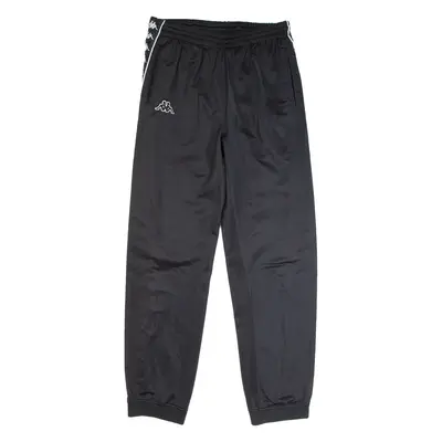 KAPPA Mens Track Pants Black Tapered M W24 L30