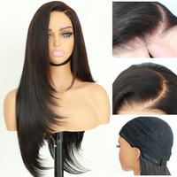 Skinlike Real HD Lace C-Part Layered Wig Wear and Go Glueless Straight Wig Natural Hairline Ultra-thin HD Lace Pre Plucked Pr...