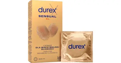Durex Sensual XL Condoms - Variant: 3 pieces