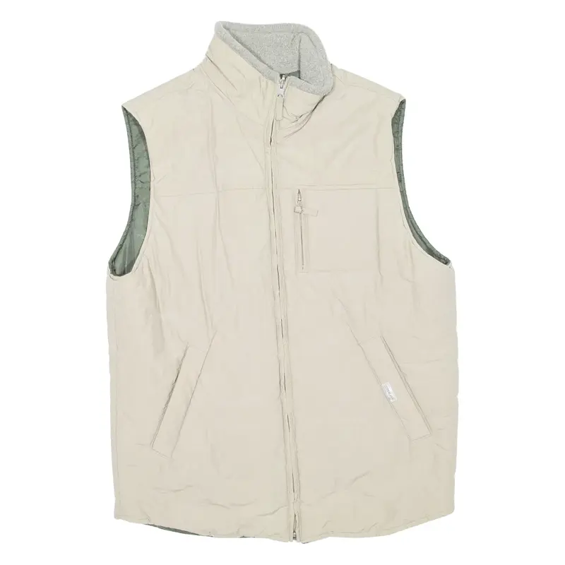TIMBERLAND Mens Puffer Gilet Blue L