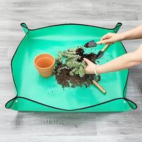 Plant Transplanting Mat, Waterproof Plant Transplanting Pad, Portable Plant Care & Support Mat for Home Garden (without Shove...