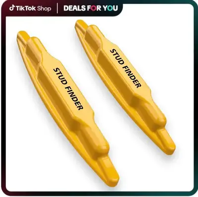 2 PCS Magnetic Stud Finder Easy to Use, Locate Screws, Nails, Metal Studs Compatible with All Drywall Construction