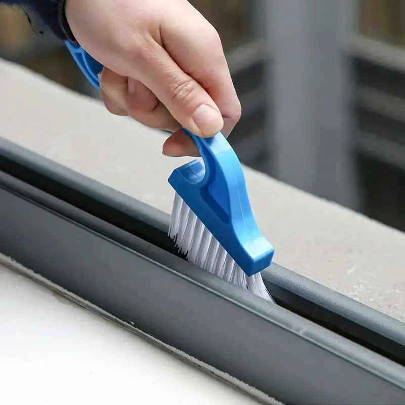 Window Crevice Cleaning Brush, 1 Count Handheld 2 In 1 Gap Dusting Brush For Home Kitchen Bathroom, Window Cleaning Tool, Win...