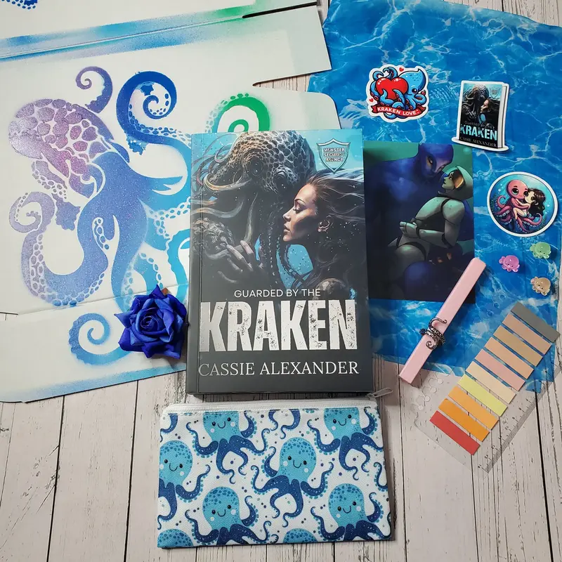 Cassie Alexander Guarded by the Kraken Foil Book Boxset - Includes Books and Assorted Designs