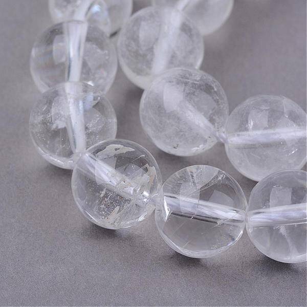Natural Quartz Crystal Beads Strands