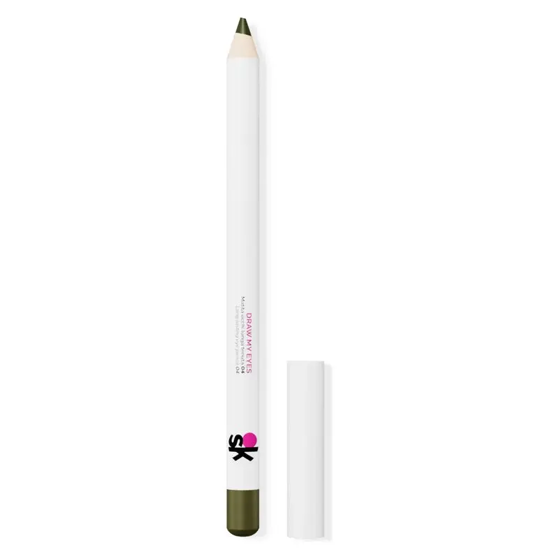 Overskin Draw My Eyes - Eye Pencil, Blendable And Long-Lasting 04 - Jungle Green