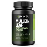 Mullein Leaf Extract for Lungs and Respiratory Health - Daily Respiratory Lung Health Supplement with 5000mg Mullein Extract ...