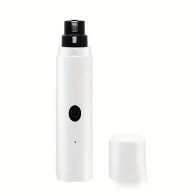 Electric Dog Nail Clipper, Summer Usb Rechargeable Comfort Cat Nail Clipper, Adjustable Pet Nail Tool for Dogs and Cats, Pet ...