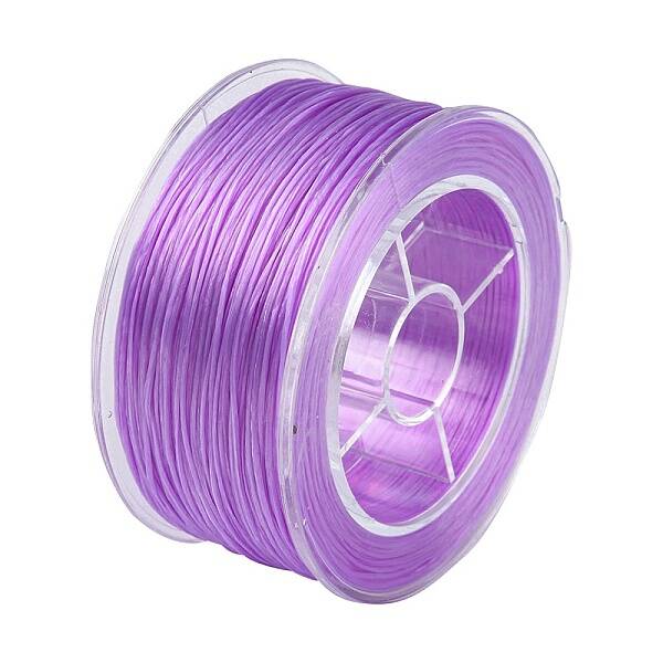 Round Elastic Crystal String