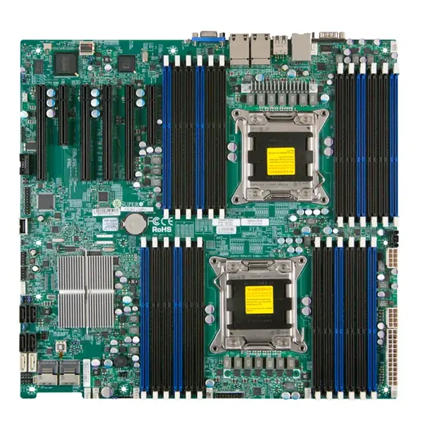 Supermicro X9DR3-LN4F+-O | Socket LGA2011 Intel C602 Chipset EATX System Board (Motherboard) Supports 2x Xeon E5-2600/E5-2600...