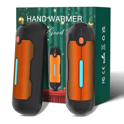 ZIHNIC Hand Warmers Rechargeable 2 Pack, 6000mAh Cute Panda Shaped Electric Hand Warmer, 20Hrs Long Heating Reusable Hand War...