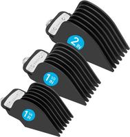 Yinke for Wahl Clipper Guards Set 10 12 16, Hair Clipper Guards for Wahl Senior Clippers with Metal Clip, 3 Cutting Lengths 2...