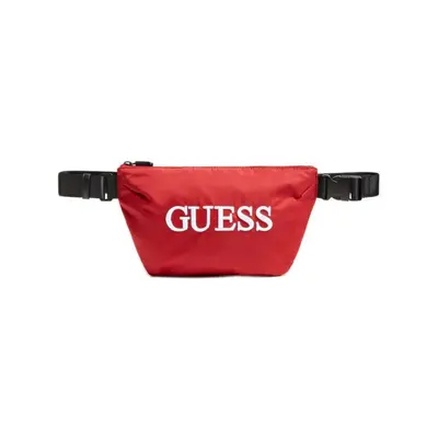 Guess, Quatro, Fabric Bum Bag, Red, 19/28.5 x 17 x 4 cm, for Men