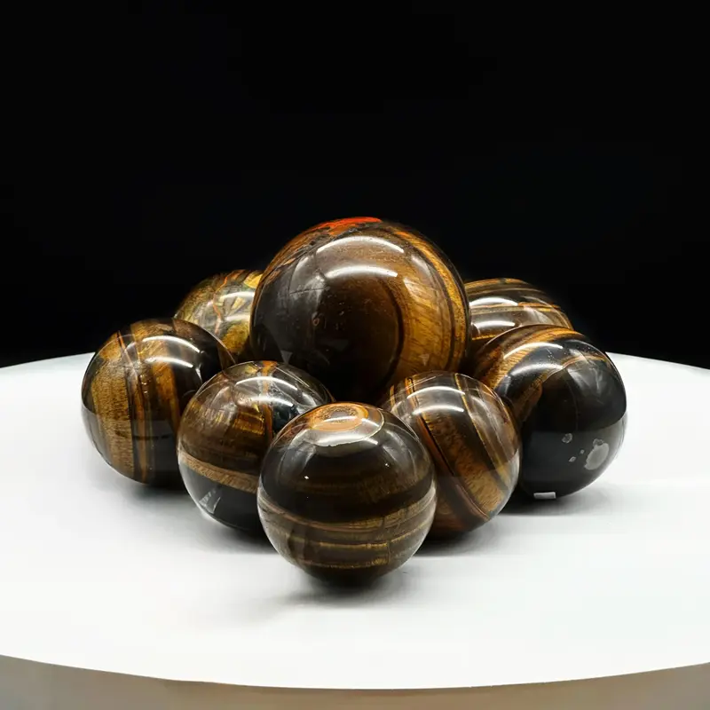 [Crescent Cast] All Tiger's Eye Products - Spheres, Towers - Options Are In The Variations