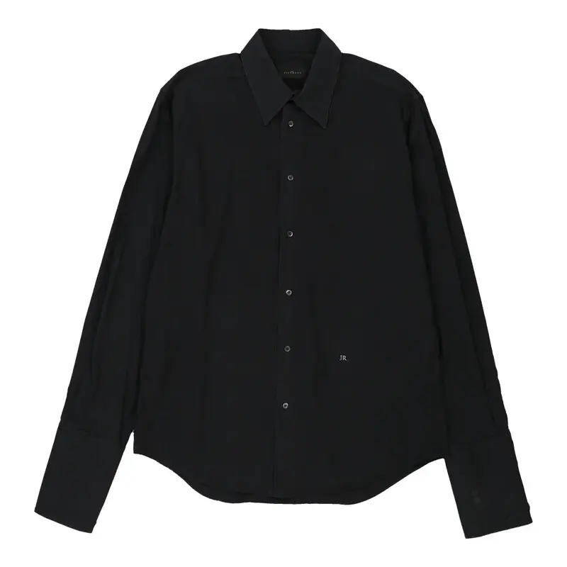 Richmond Shirt - 2XL Black Cotton | Size: xx-large