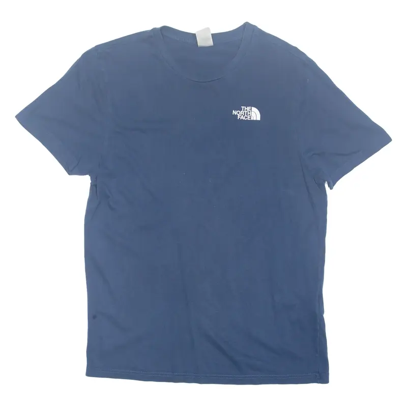 THE NORTH FACE Mens T-Shirt Blue S