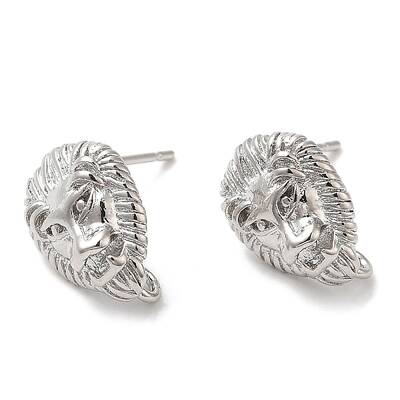 Brass Stud Earring Findings