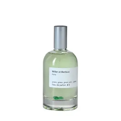 Miller et bertaux #3 green, green, green and...green Eau de Parfum - 100 ml