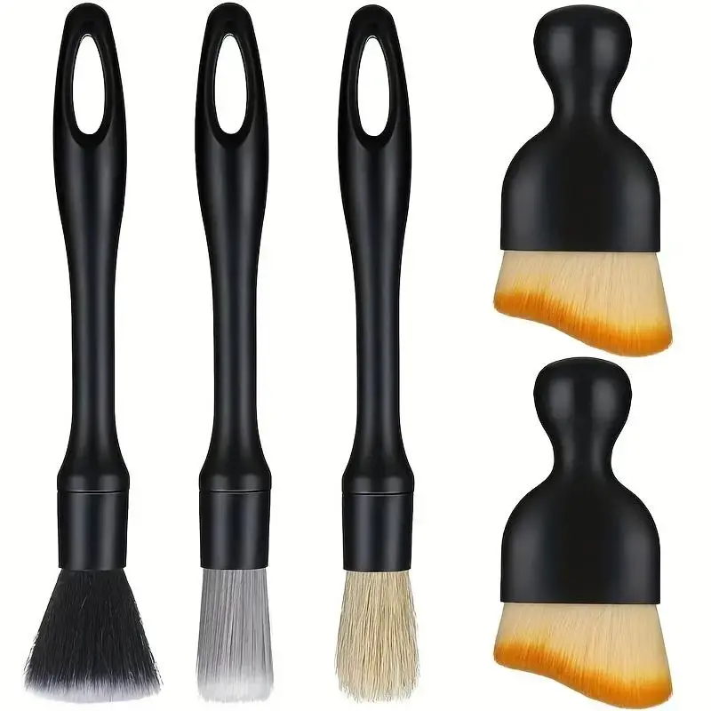 Car Detailing Brush Set for Summer Gift, Car Interior Detailing Brushes Set, Auto Ultra-Soft Detail Cleaning Brush, Dust Remo...