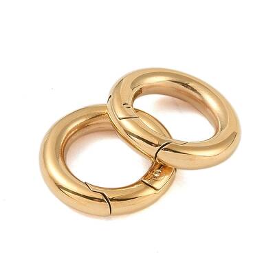 Ion Plating(IP) 316 Stainless Steel Spring Gate Rings