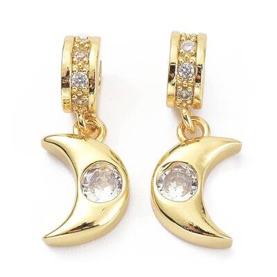 Brass Cubic Zirconia Pendants