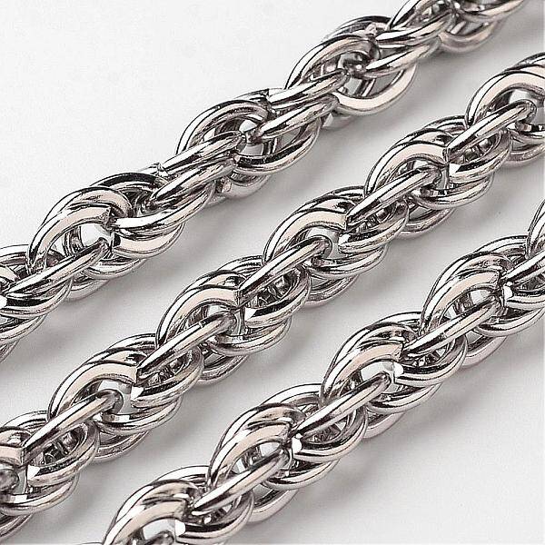 Tarnish Resistant 304 Stainless Steel Rope Chains