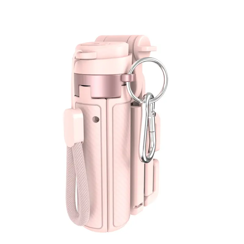 2025 Mini Size 4-in-1 Multifunctional Selfie Stick – 360°Rotation, Compact & Stylish, with Wireless Bluetooth Control, Pho...