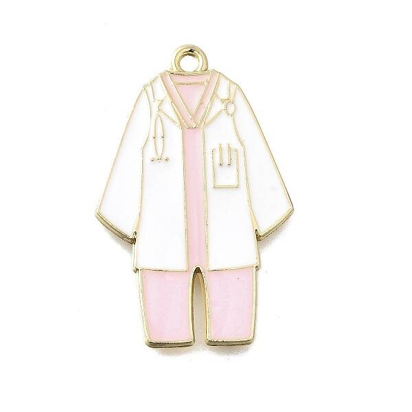Medical Theme Alloy Enamel Pendants