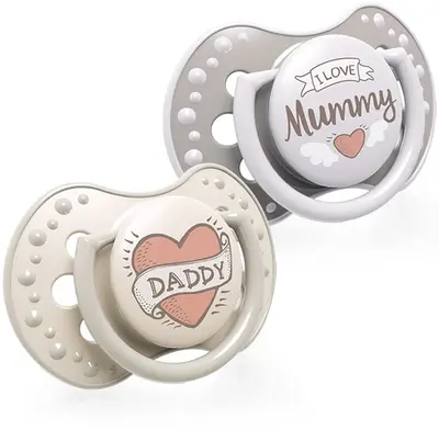 Lovi I Love Dynamic Soother (2 pieces) 6-18 m