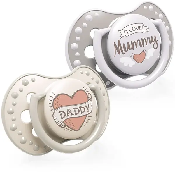 Lovi I Love Dynamic Soother (2 pieces) 6-18 m