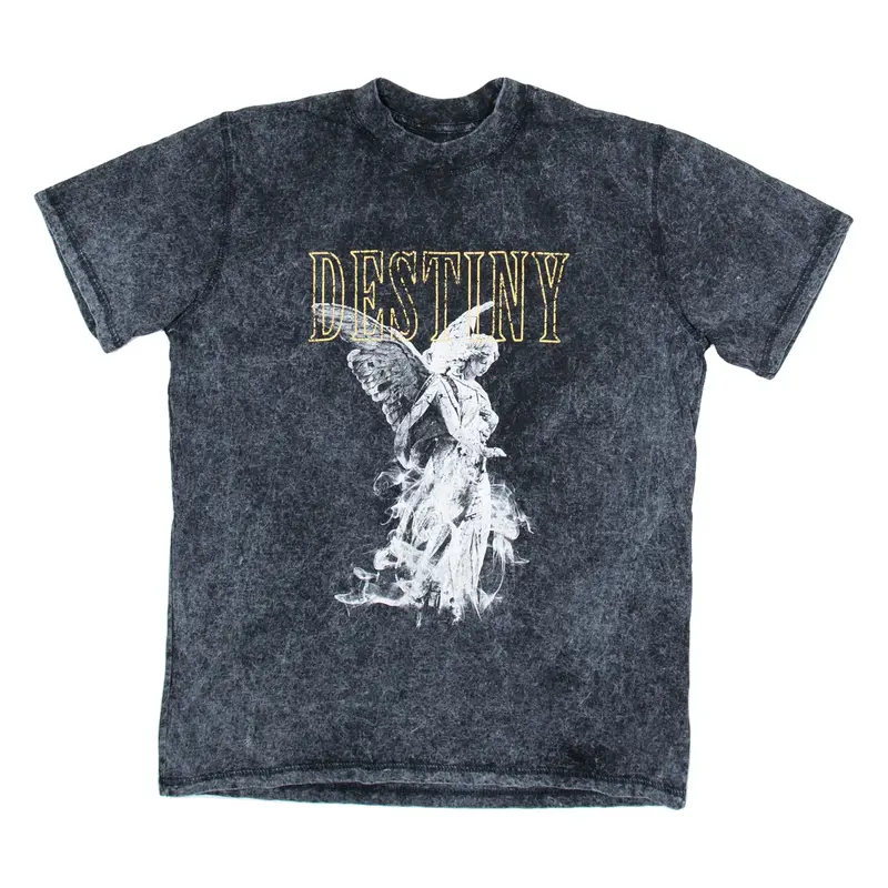 NIGHT ADDICT Destiny Mens T-Shirt Grey S