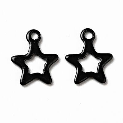 Spray Painted 201 Stainless Steel Charms