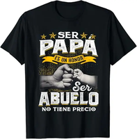 Funny Grandpa Shirt, Gift For Grandfather, Ser Papa Es Un Honor Ser Abuelo No Tiene Precio Spanish T-Shirt, Gift For Her, Gif...