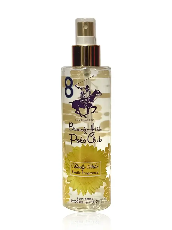 Beverly Hills Polo Club No.8 Exotic Fragrance Spray corpo 200 ml