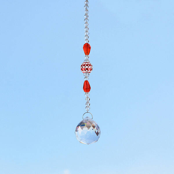 Crystal Glass Sun Catcher Pendant