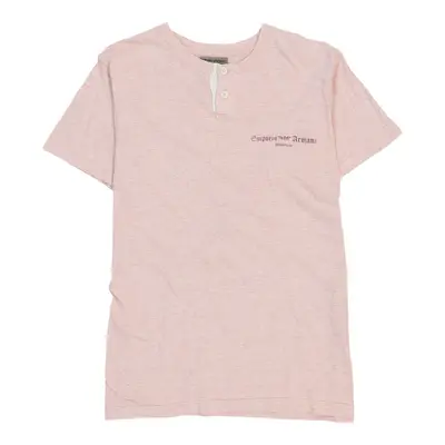 Emporio Armani T-Shirt - Medium Pink Cotton | Size: medium