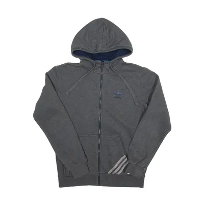 ADIDAS 2014 Hoodie Grey Full Zip Mens S