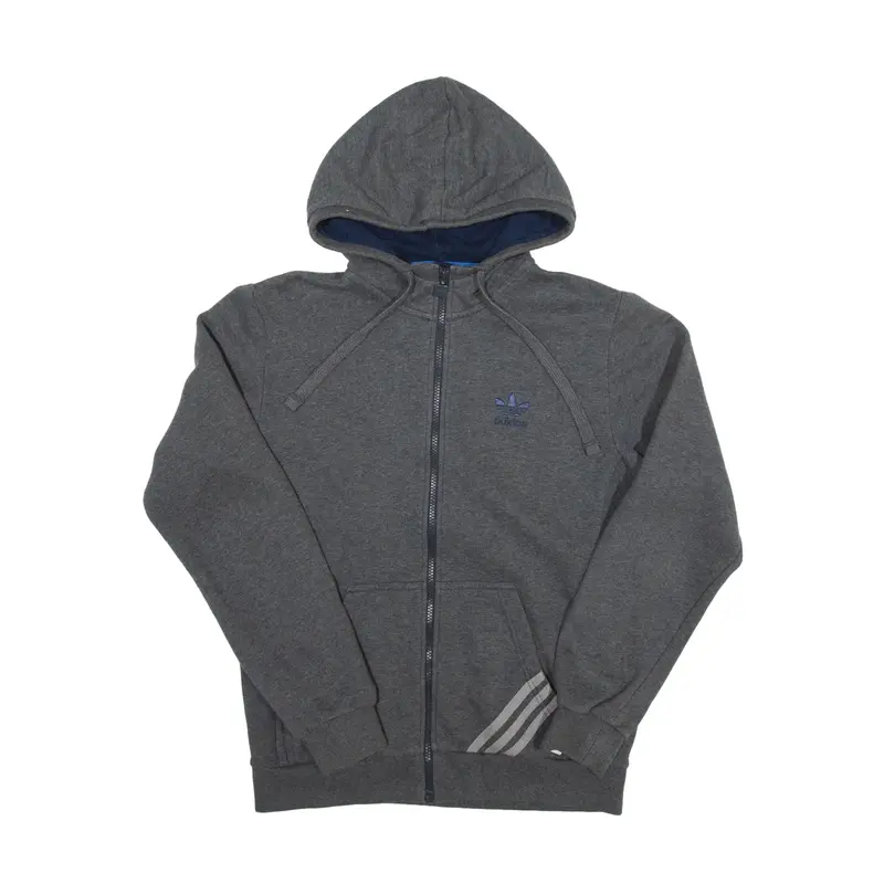 ADIDAS 2014 Hoodie Grey Full Zip Mens S