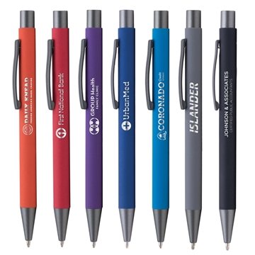 100 Promotional Bowie Softy - Laser - Rubberized Finish