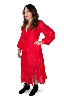 Queen Kate Dress (Silk) - Last few | Size: L
