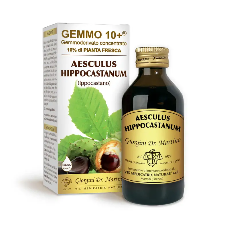 Dr Giorgini gemmo 10+ horse chestnut 100 ml non-alcoholic liquid